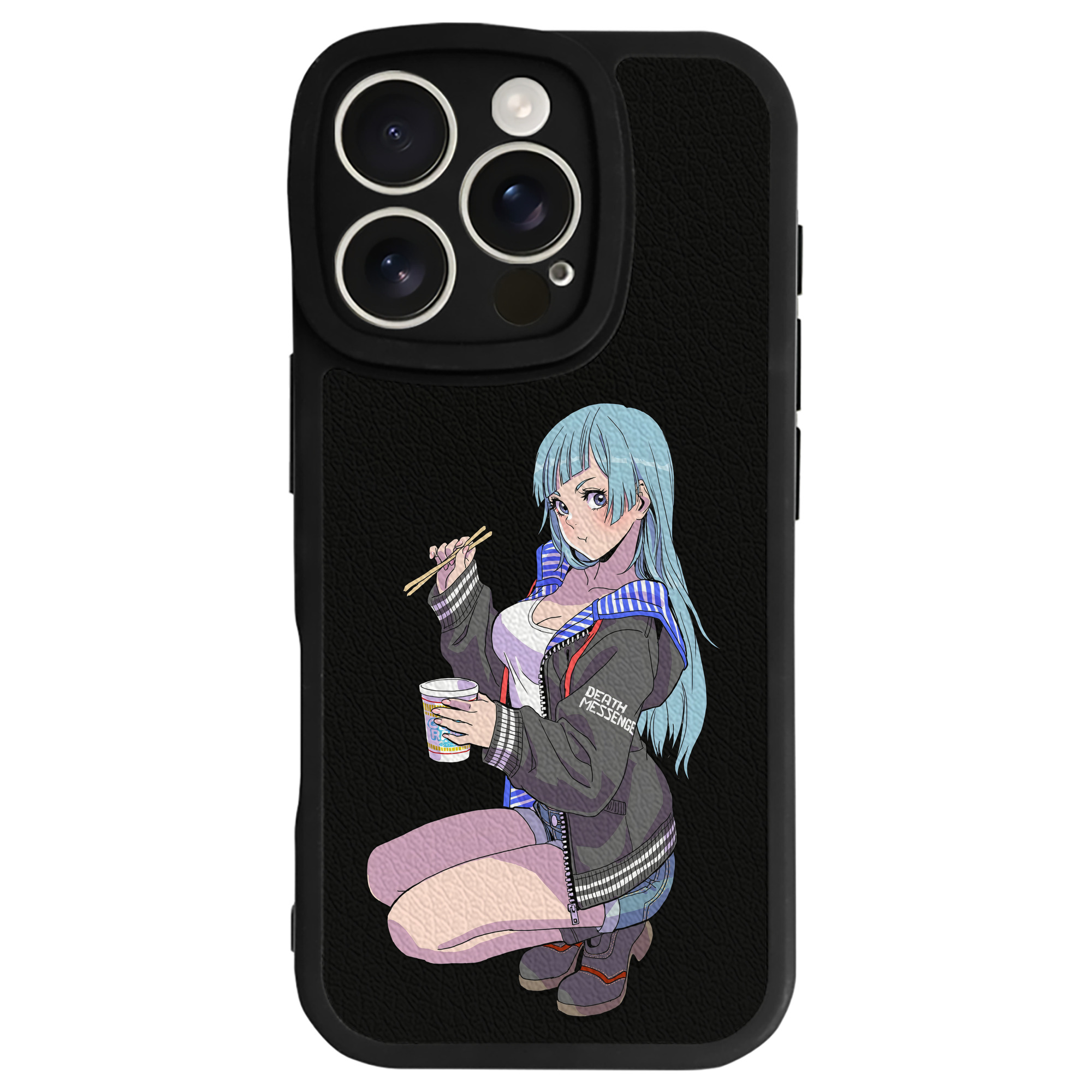 （画像用） 呪術廻戦 Jujutsu Kaisen 【iPhone 16シリーズ対応】シリコンスマホケース（レザー調） 材質：シリコン